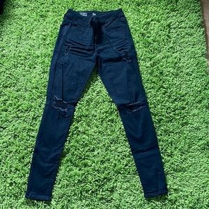 SO skinny black jeggings